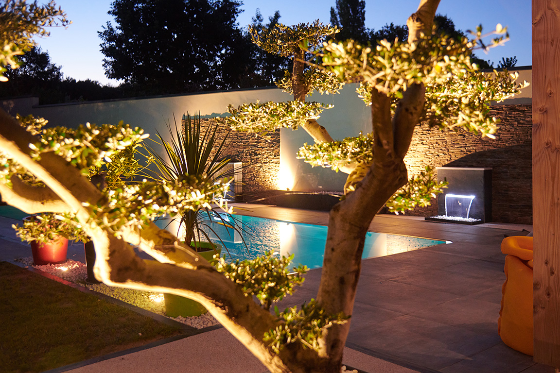 éclairage extérieur jardin Installation d'un éclairage extérieur